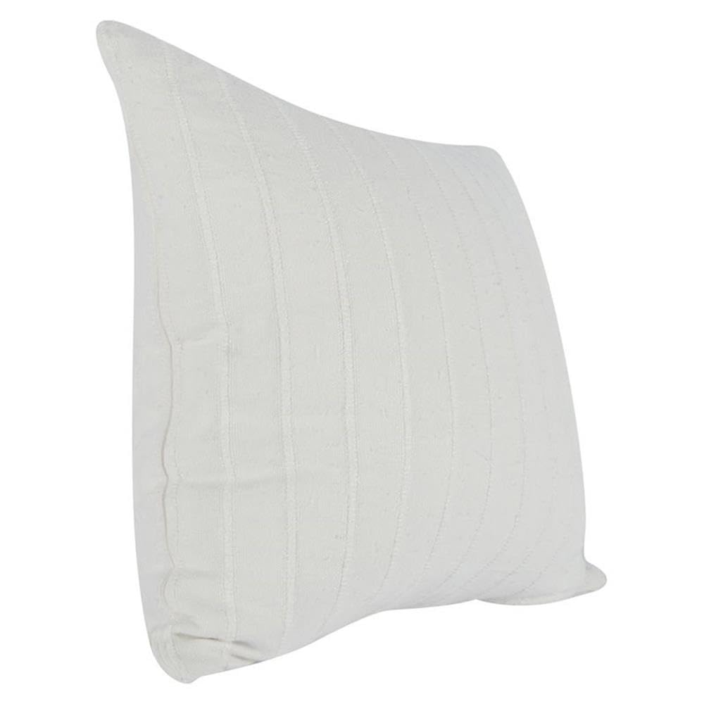 Kosas Home Hendri 22X22 Square Cotton And Viscose Throw Pillow In White
