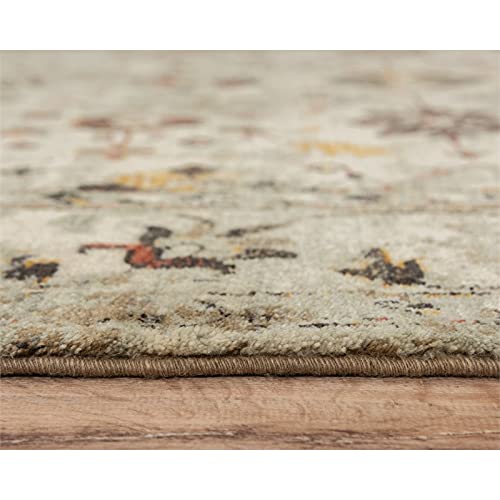 Rizzy Home Alora Decor Infinity 10' X 13' Classical Beige/Brown/Apricot/Ivory Hybrid Rug