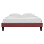 Modway Reign Platform, King, Dusty Rose