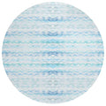 Seabreeze Sz16 Blue Coastal Rug Round 8' X 8'