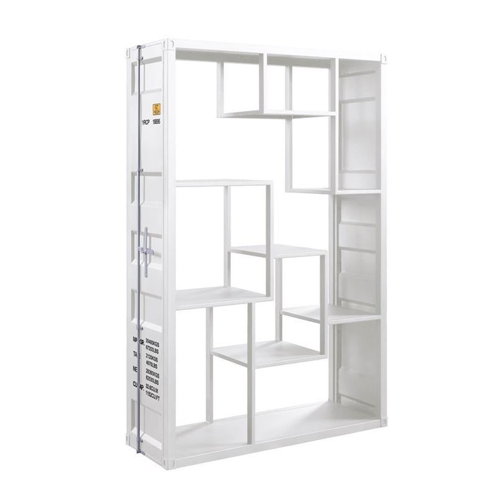 Acme Cargo Bookcase in White