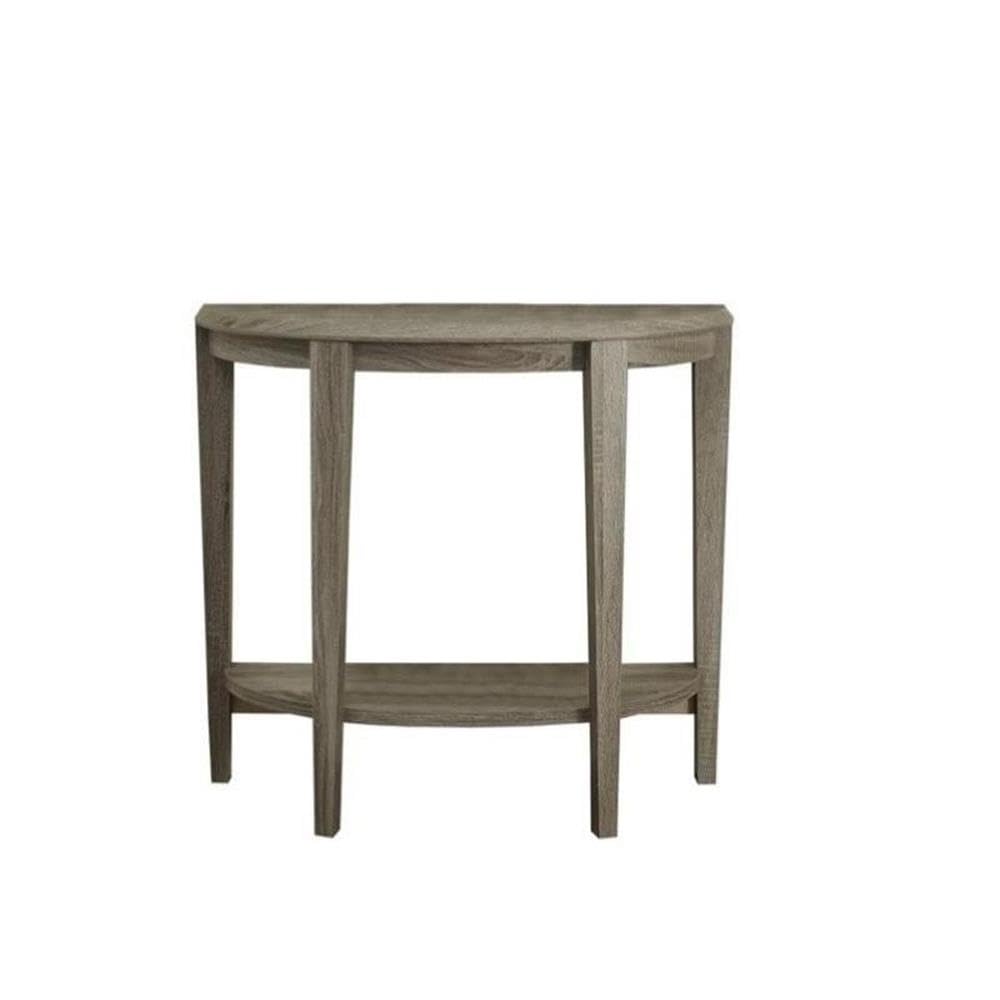 Monarch Specialties I 2450 Accent Table, Console, Entryway, Narrow, Sofa, Living Room, Bedroom, Laminate, Brown, Contemporary, Modern