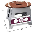 FANMATS 27144 Texas A&M Folding Step Stool - 13in. Rise