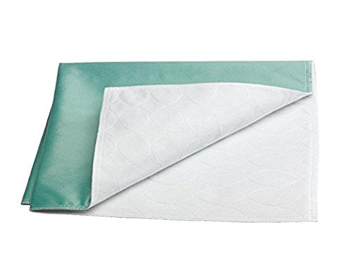 Nobles Washable Waterproof Mattress Sheet Protector Bed Underpad - Large 34 X 36 Inches With 18' Tuck-Ins - Waterproof Mattress