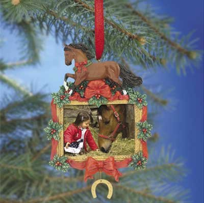 Breyer 2006 Holiday Photo Frame Ornament