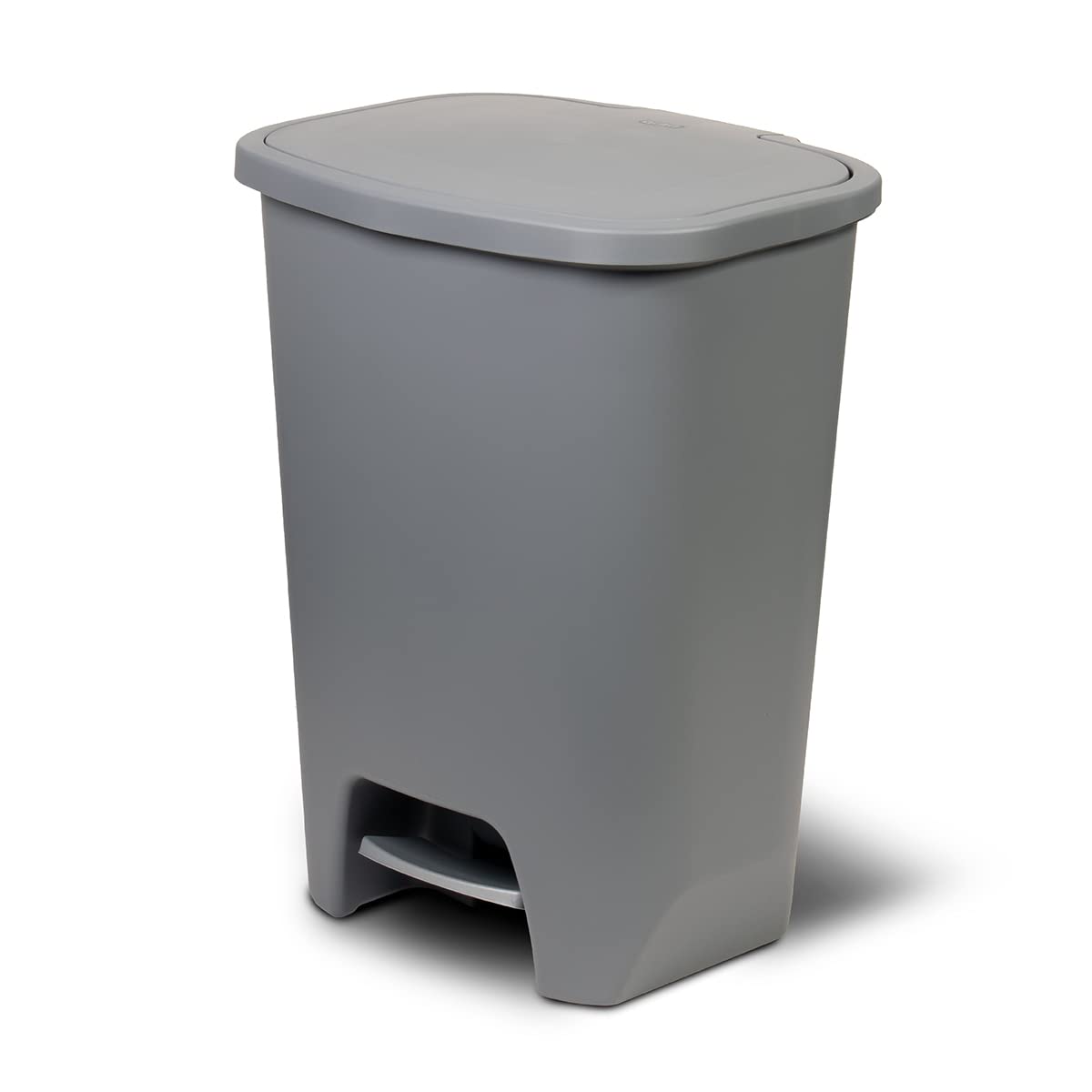 Glad Kitchen Trash Can | Large Plastic Waste Bin with Odor Protection of Lid | Hands Free with Step On Foot Pedal and Garbage Ba
