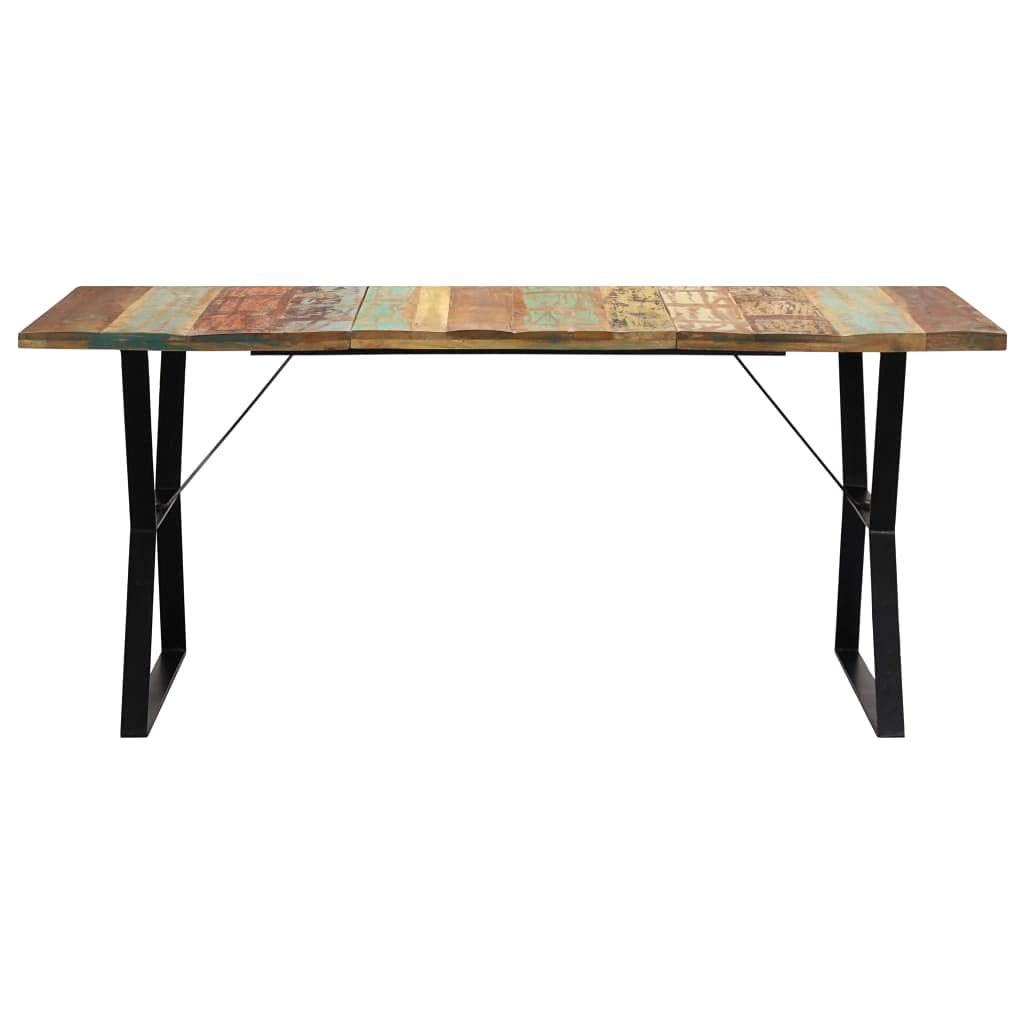 vidaXL Dining Table 70.8&quot;x35.4&quot;x29.9&quot; Solid Reclaimed Wood