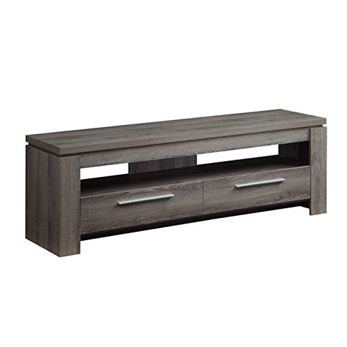 Coaster Furniture 2-Drawer TV Console Weathered Grey 701979