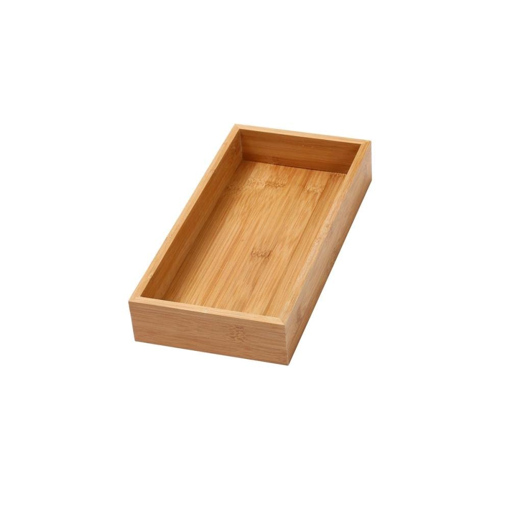 YBM Home 478 Drawer Organizer Storage, 6x15x2, Natural