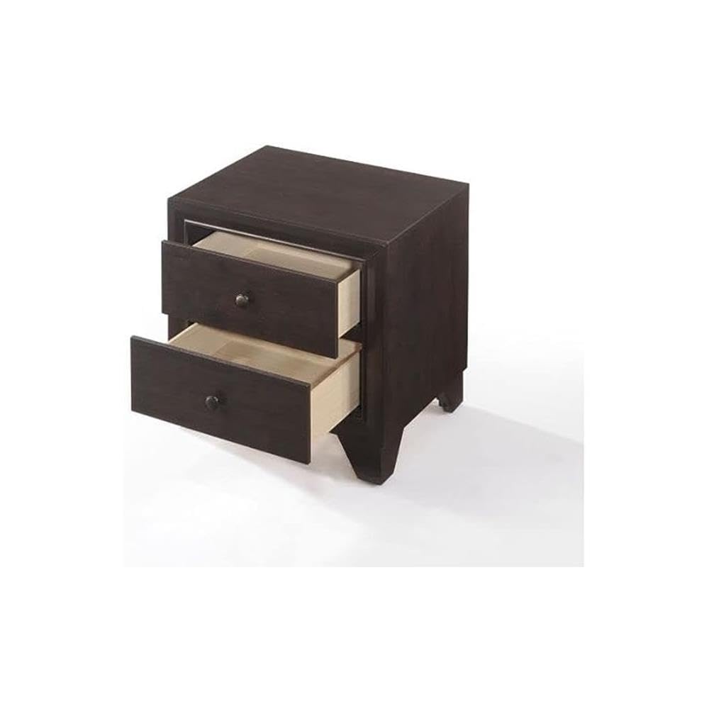 Acme Furniture Madison Wood Nightstand In Espresso