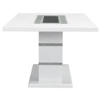 Acme Furniture Rectangular Dining Table, White