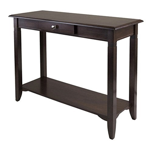 Ergode Wood Stafford End Table | Classic & Contemporary Design | Oyster Gray Finish | Drawer & Shelf | Solid & Composite Wood | 19.9" W x 18.9" D x 22" H (16018-VV) (40640-VV)