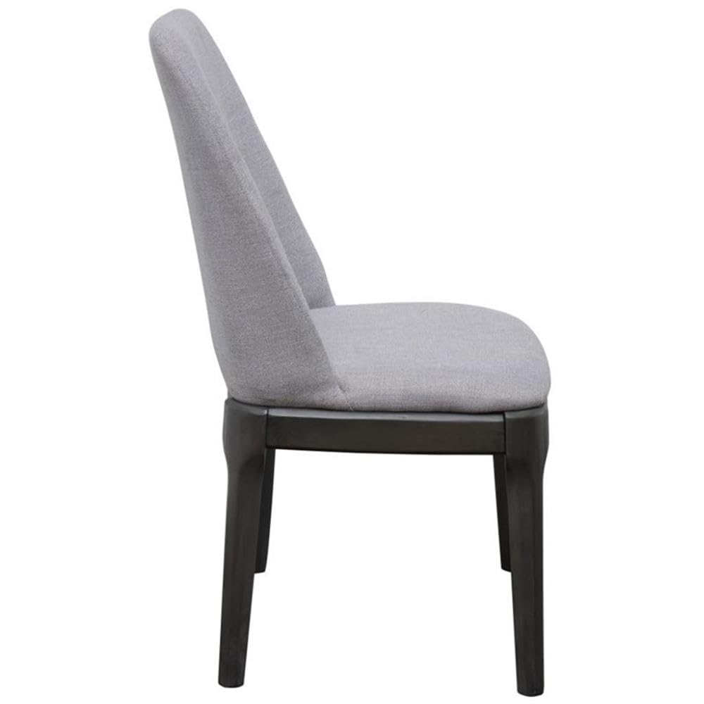 Madan Fabric/Wood Dining Side Chair