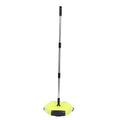 Healifty Hand Push Floor Sweeper 3 in 1 Broom and Dustpan with Trash Bin Manual Cleaning Mop for Hard Floors 360 Rotating Brush 