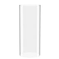 SUNWO Borosilicate Glass, Clear Candle Holder, Glass Chimney for Candle Open Ended, Glass Hurricane Candle Holders Diameter 3.5,