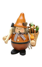 Alexander Taron 1-473 Christian Ulbricht Incense Burner-Wood Collector-7" H X 6.25" W X 8.5" D, Brown