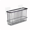 TORIOX SelfAdhesion Bathroom Iron Wire Basket Wall Mounted No Drilling Rustproof Strong Shower Caddy Kitchen Spice Bottles Stic