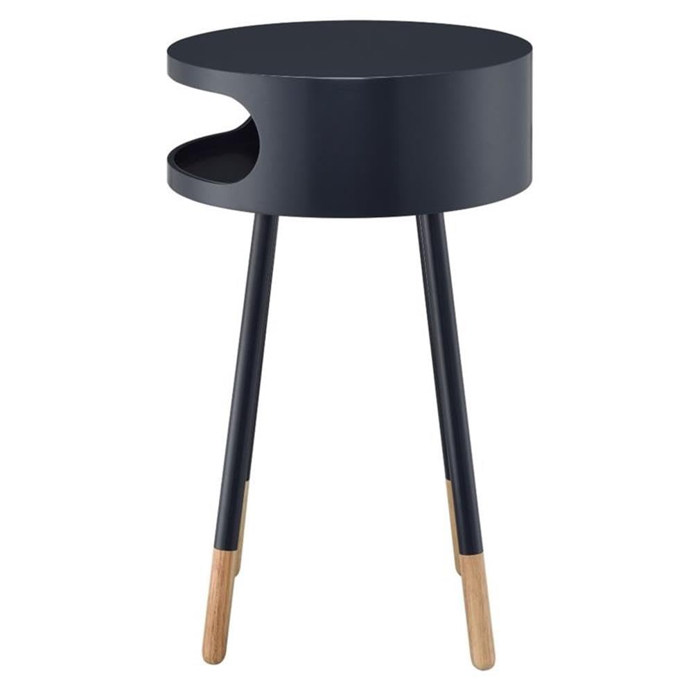 Sonria Wood Round End Table
