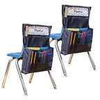 Teacher Created Resources Black Chair Pocket, Pack of 2