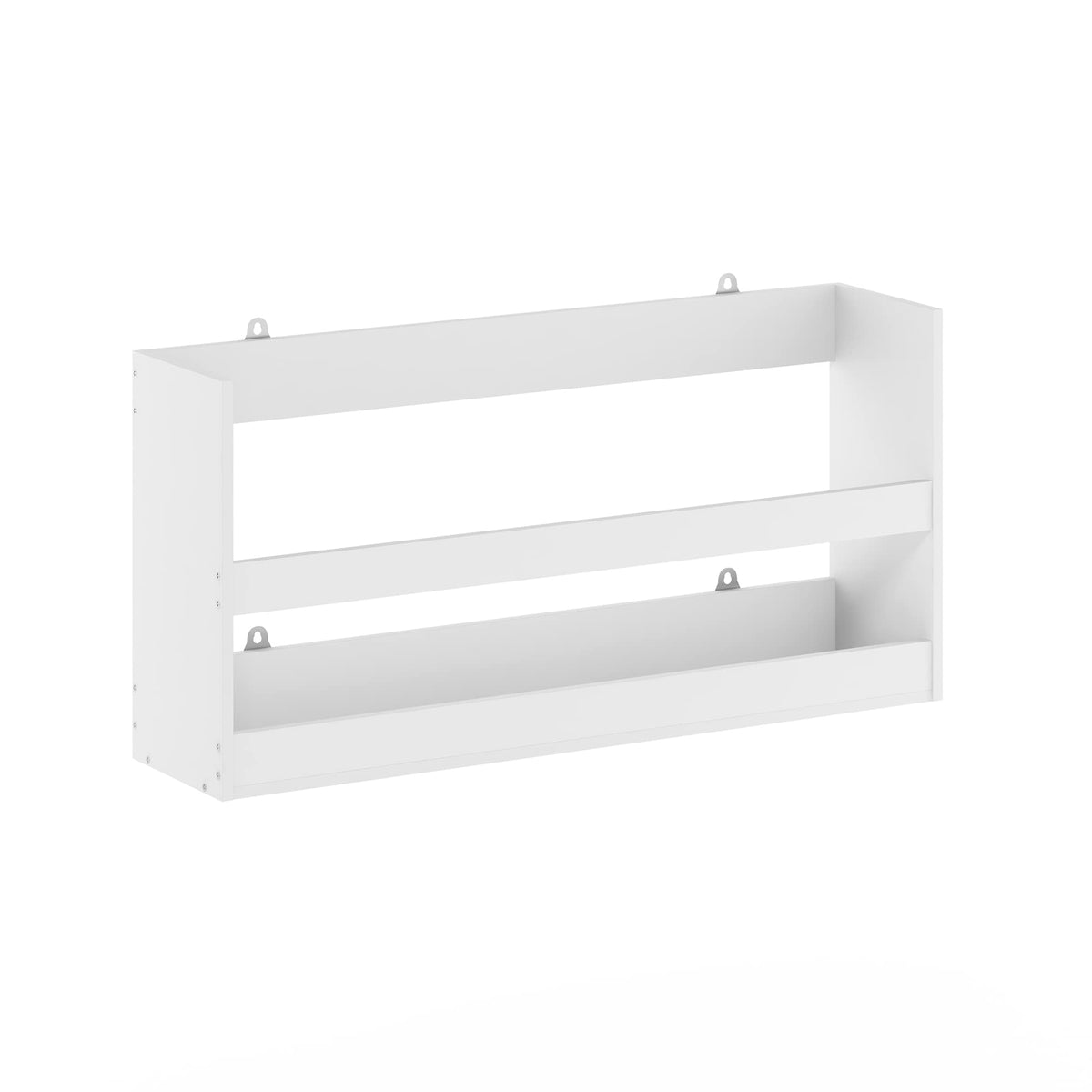 Furinno Hermite Multipurpose Wall Mounting Storage Shelf, White