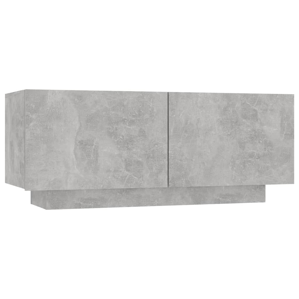 vidaXL Bedside Cabinet Home Indoor Living Room Bedroom Nightstand Side Cabinet Couch Table Telephone Stand Furniture Concrete Gray Engineered Wood