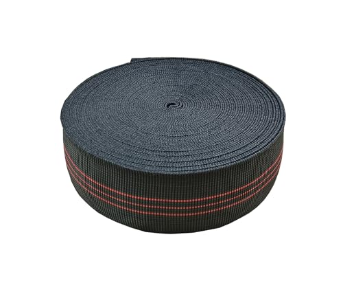Ylm1991 Upholstery Elastic Webbing Stretch Latex Band Elasbelt Chair Couch Material Replacement Stretchy Spring Alternative For Sagging Cushions(2Inch,40Ft)