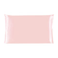 Uxcell 100% Charmeuse Pure Silk Pillowcase Pillow Case Cover For Hair & Skin 350Tc 19 Momme (1-Piece) Pink Travel(14X20Inch)