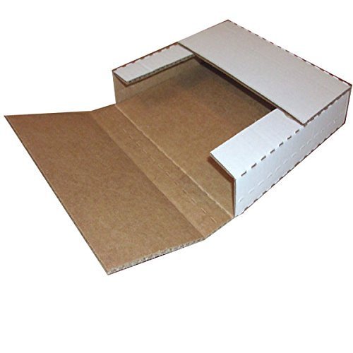 7.5' X 7.5' Vinyl Record Mailers 100 Variable Depth 45 Rpm 7 Inch Record Mailer Boxes Bookfolds Box