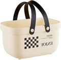 Vroxy Portable Shower Basket With Handle, Shower Shelf Organizers Basket For Bathroom, Kitchen, Dorm Room, Pantry, Baby Products