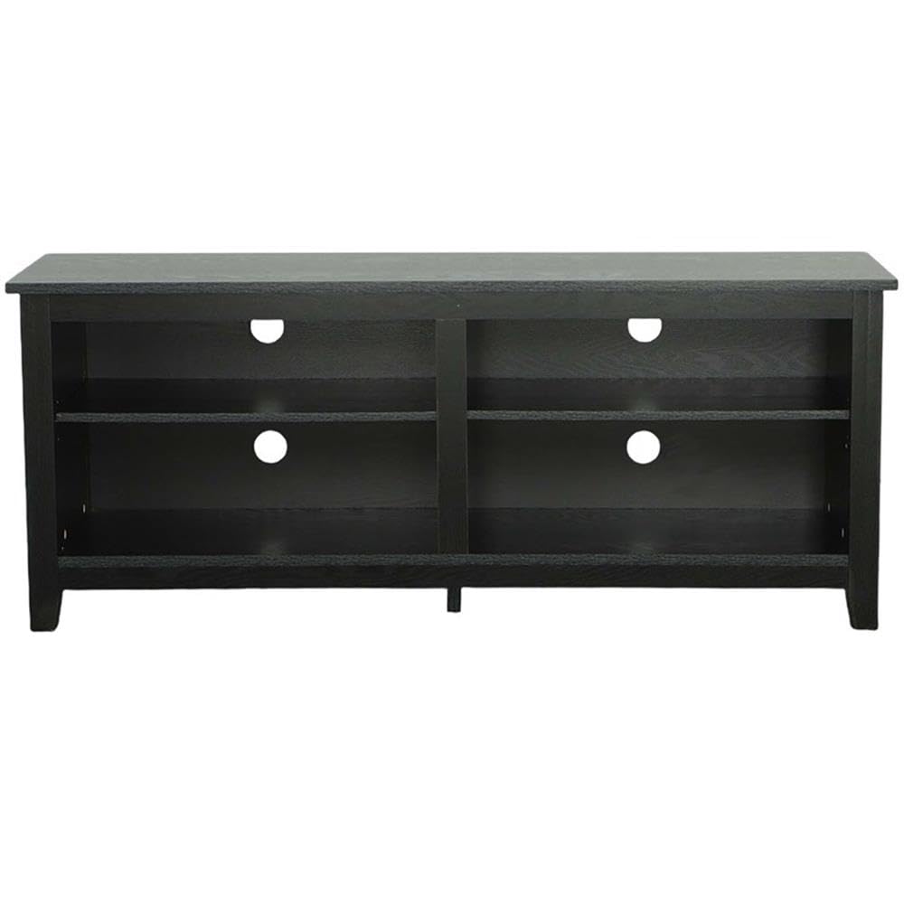 Progressive Furniture Black TAFT 58 Inch TV Entertainment Console