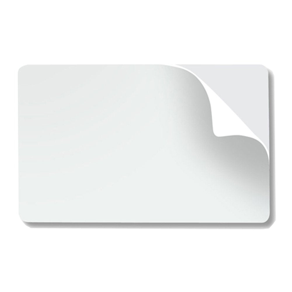 Cr80 10 Mil Adhesive Paper Backed Pvc Cards - 500 Pack - Cr8010Ab