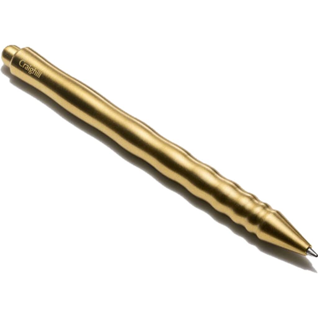 Craighill Kepler Pen - Elegant Retractable Ballpoint Pen For Office & Journaling, Aesthetic Metal Styling, Smooth Writing, Refil