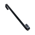 GIRCSS 10' Wreath Hanger for Front Door, Wreath Metal Hook for Front Door Christmas Decoration, Over The Door Hooks Black