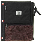 Top Flight Titanium Zipper Pencil Pouch With 4 Pockets, 8.125 X 9.75 Inches, 1 Pouch, Color May Vary (43049)