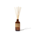 P.F. Candle Co. Ojai Lavender Classic Scented Rattan Reed Diffuser (3.5 fl oz) Amber Glass Jar, Fine Fragrance Oil, Low Maintena