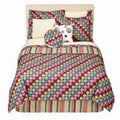 Dots & Stripes Spice Twin Comforter Set