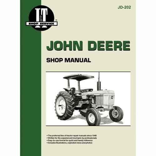 I&T Shop Manual Collection Fits John Deere 2040 4240 2510 4840 2440 4640 2640 2240 4440 4040 2630 2520 2630 4240 4040 2510 4840