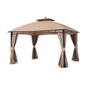 Garden Winds Replacement Canopy Top Cover For The Mirage Gazebo - Riplock 350