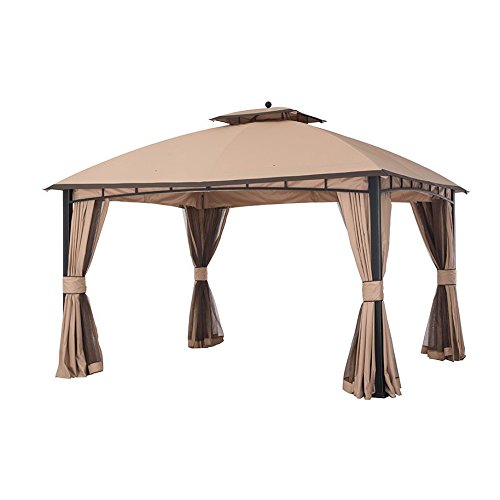 Garden Winds Replacement Canopy Top Cover For The Mirage Gazebo - 350