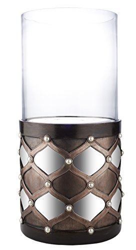 Ok Lighting Arabesque Floor Candleholder, 22" H