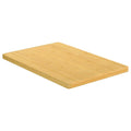 vidaXL Bamboo Table Top, Rectangular Lightweight Furniture Piece, 23.6x39.4x1 Dimension, Easily Cleanable, Perfect for Indoor/Ou