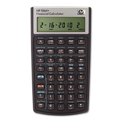 Hewlett-Packard Calculators Hp 10Bii+ Financial Calculator