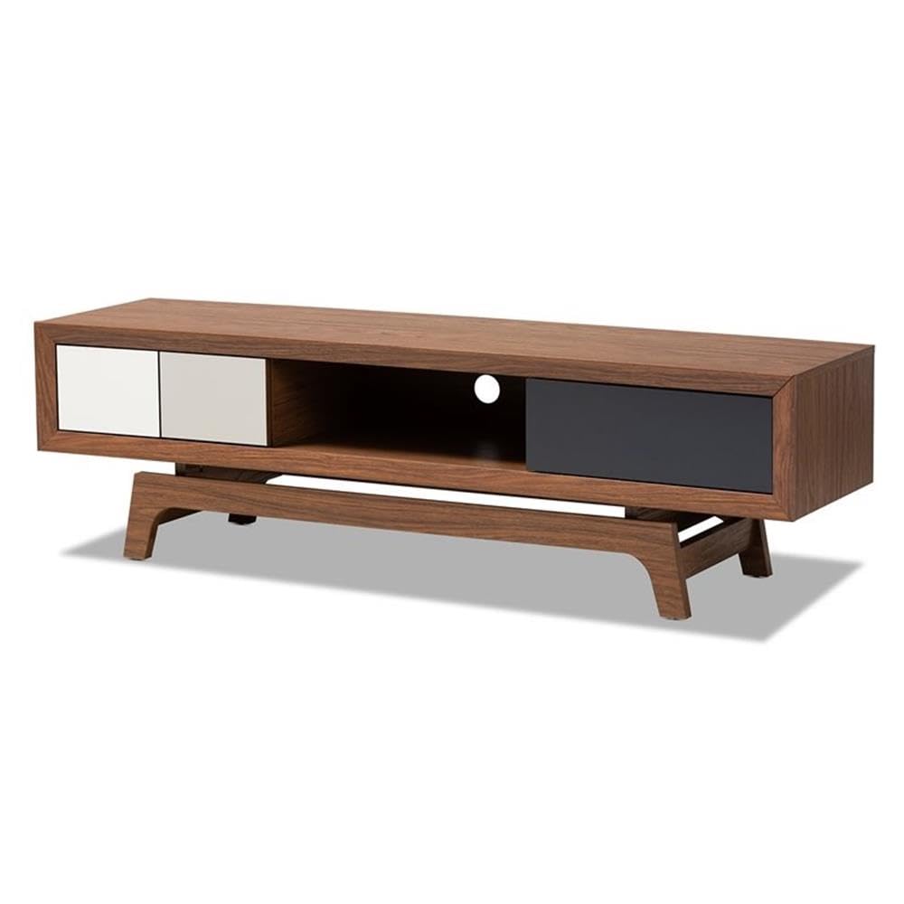 Baxton Studio TV Stand 3-Drawers - Thumbnail 3