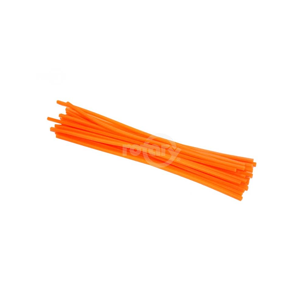 Trimmer Line .130 Cut Lengths Orange Dia