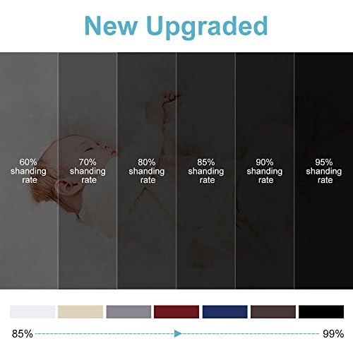 Ryb Home White Curtains For Bedroom - Privacy Extra Long Room Darkening Curtains For Screen Door Dining Cafe Home Office Apartment Large Window Shades, W 100 X L 108 Inch, Pure White