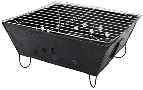 Folding Barbeque With Legs And Grill Top