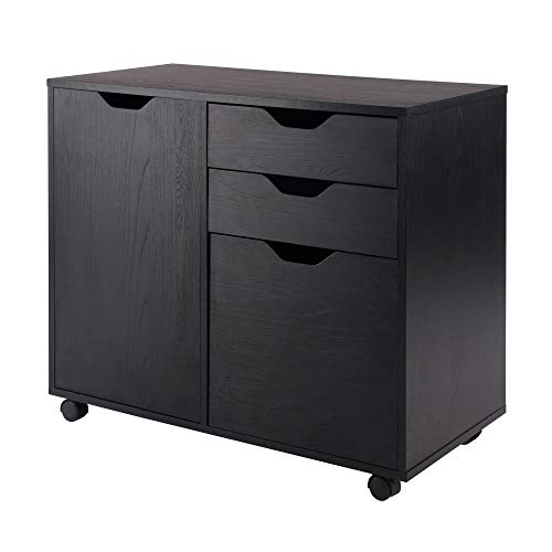 Ergode Wood Halifax 5-Drawer High Cabinet | Versatile Storage Solution | Easy-Open Drawers | (20431-VV)