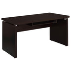 Coaster Skylar 2-Piece Wood Home Office Set L-Shape Desk Cappuccino