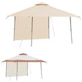 Garden Winds Custom Fit Replacement Canopy Top Cover And Sunwall Compatible With The Coleman 2000004407, 2000035727 13 X 13 Two