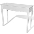 vidaXL White Dressing Console Table